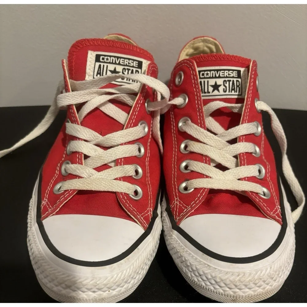 Converse Chuck Taylor All Star OX Red - Men's 4 Women's‎ 6 Sneakers Tennis Shoes - Picture 9 of 11